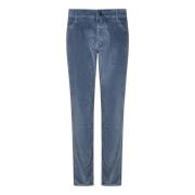 Blauwe Slim Fit Broek Hand Picked , Blue , Heren