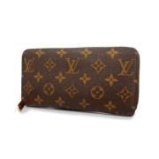 Pre-owned Fabric wallets Louis Vuitton Vintage , Brown , Dames