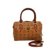 Pre-owned Leather handbags MCM Pre-owned , Brown , Dames