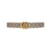 Pre-owned Leather belts Gucci Vintage , Brown , Dames