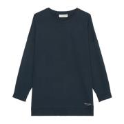 Oversized sweatshirt met zijnaad spleten Marc O'Polo , Blue , Dames