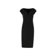 Visby Jurk Max Mara , Black , Dames