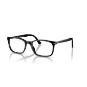 Stijlvolle hoogwaardige acetaatbrillen Persol , Black , Unisex