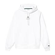 Hoodie Lacoste , White , Dames