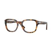 Klassieke zonnebril met zwarte montuur Persol , Brown , Unisex