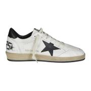 Nappa leren ster en hiel sneakers Golden Goose , White , Heren