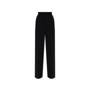 Wollen broek Dolce & Gabbana , Black , Dames