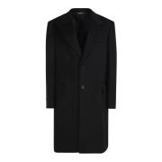 Klassieke Zwarte Wollen Blazer Dolce & Gabbana , Black , Heren