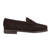 Klassieke Suède Loafers Sebago , Brown , Heren