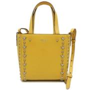 Pre-owned Leather totes Jimmy Choo Pre-owned , Yellow , Dames