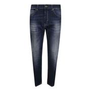 Gewassen Blauwe Jeans Dondup , Blue , Heren