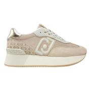 Platte Sneaker Sand Schoenen Liu Jo , Beige , Dames