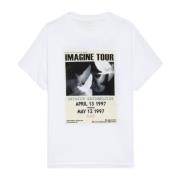 Imagine Tour Wit Concert T-shirt Zadig & Voltaire , White , Dames