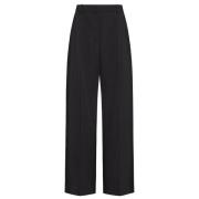 Stijlvolle Broek voor Moderne Look Valentino Garavani , Black , Dames