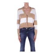 Vest met kralen details Liu Jo , Beige , Dames