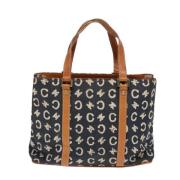 Pre-owned Canvas celine-bags Celine Vintage , Blue , Dames