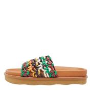 Pre-owned Leather flats Chloé Pre-owned , Multicolor , Dames