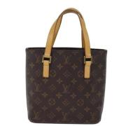 Pre-owned Canvas totes Louis Vuitton Vintage , Brown , Dames