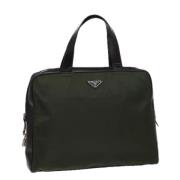 Pre-owned Nylon prada-bags Prada Vintage , Green , Dames