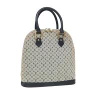 Pre-owned Canvas handbags Louis Vuitton Vintage , Beige , Dames