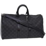 Pre-owned Canvas louis-vuitton-bags Louis Vuitton Vintage , Black , Da...