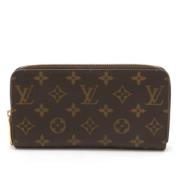 Pre-owned Canvas wallets Louis Vuitton Vintage , Brown , Dames