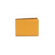 Pre-owned Leather wallets Louis Vuitton Vintage , Yellow , Dames