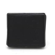 Pre-owned Leather wallets Louis Vuitton Vintage , Black , Heren