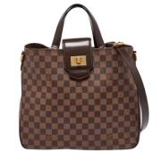 Pre-owned Canvas totes Louis Vuitton Vintage , Brown , Dames