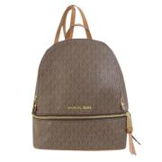 Pre-owned Canvas shoulder-bags Michael Kors Pre-owned , Brown , Dames