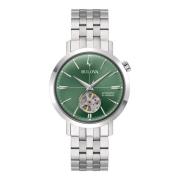 96A319 - Aerojet Automatisch 38 mm Bulova , Green , Dames