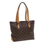 Pre-owned Canvas louis-vuitton-bags Louis Vuitton Vintage , Brown , Da...