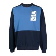 Sweatshirt Hoodies Emporio Armani EA7 , Blue , Heren