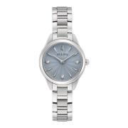 96P255 - Sutton Lady Petite Bulova , Gray , Dames