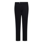 Donkerblauwe Slim Fit Broek Michael Coal , Black , Heren