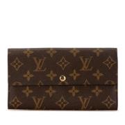 Pre-owned Fabric wallets Louis Vuitton Vintage , Brown , Dames