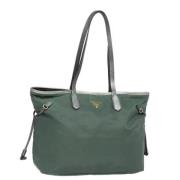 Pre-owned Nylon prada-bags Prada Vintage , Green , Dames