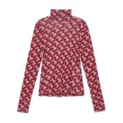 Winter Print T-Shirt Maliparmi , Multicolor , Dames