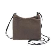 Pre-owned Velvet shoulder-bags Prada Vintage , Brown , Dames