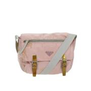 Pre-owned Nylon prada-bags Prada Vintage , Pink , Dames