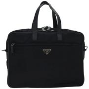 Pre-owned Fabric prada-bags Prada Vintage , Black , Dames