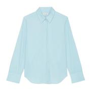 Reguliere fijne corduroy blouse Marc O'Polo , Blue , Dames