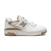 Beige Sneakers van Kalfsleer voor Vrouwen New Balance , White , Dames