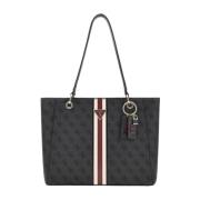 Grijze Synthetische Dames Shopper Guess , Gray , Dames