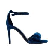 Velvet Sandal Ursa II Senso , Blue , Dames