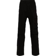 Zwarte Cargo Broek Stretch Sateen C.p. Company , Black , Heren