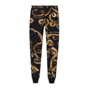 Zwarte Broek voor Vrouwen Aw24 Versace Jeans Couture , Multicolor , Da...