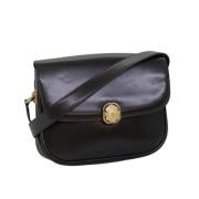 Pre-owned Leather celine-bags Celine Vintage , Black , Dames