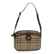 Pre-owned Canvas burberry-bags Burberry Vintage , Beige , Dames