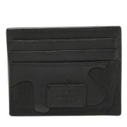 Pre-owned Canvas wallets Valentino Vintage , Black , Heren